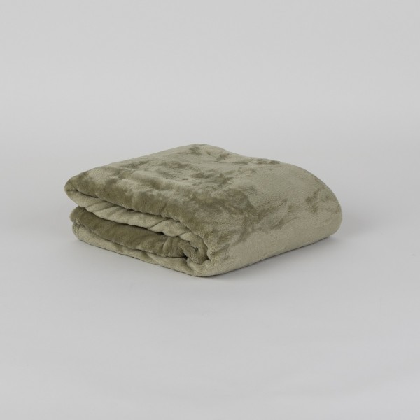 Одеяло 130/170 см Silk touch полар зелено
