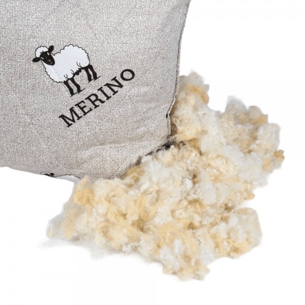 Възглавница Мерино 50/70 см с пълнеж от вълна