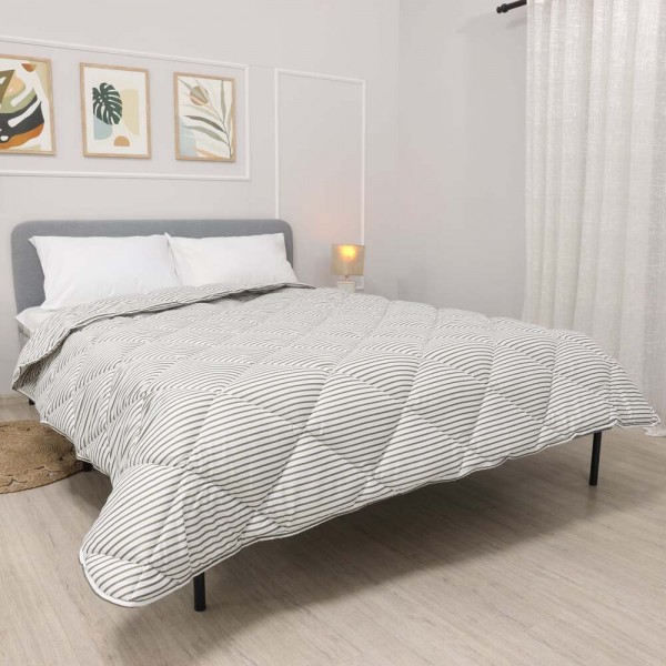 Зимна олекотена завивка за единично легло 150/210 см Хюга райе