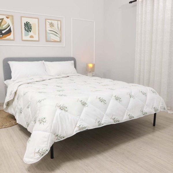 Зимна олекотена завивка за спалня 200/210 см Евкалипт