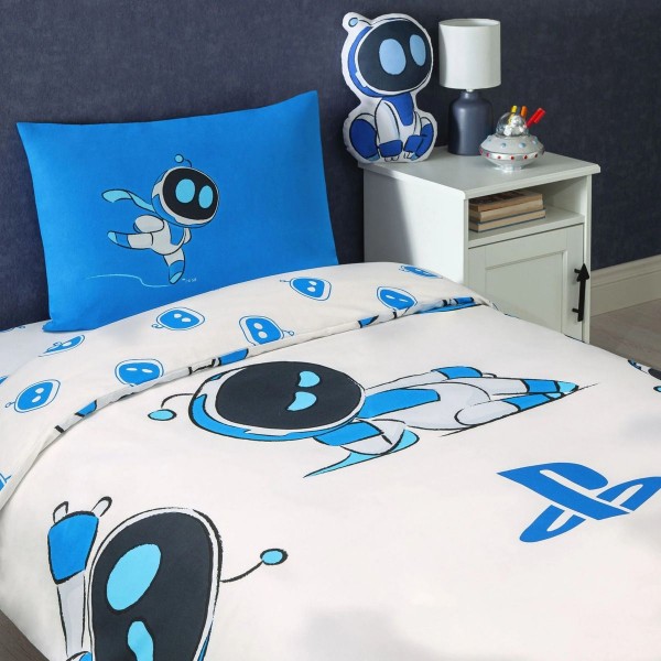 Детски спален комплект ранфорс PLAYSTATION ASTRO BOT