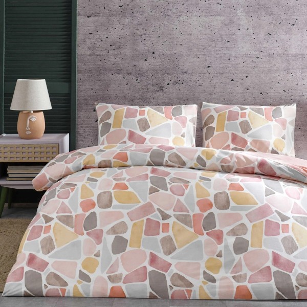 Двоен спален комплект с един плик Alvy 100% памук