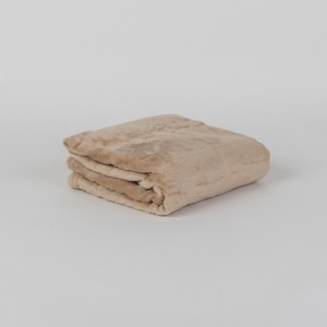 Одеяло 130/170 см Silk touch полар бежово