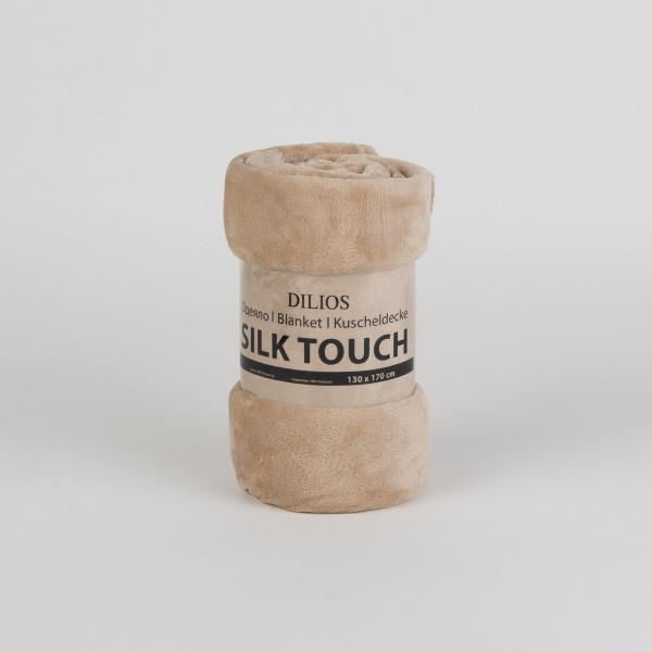 Одеяло 130/170 см Silk touch полар бежово