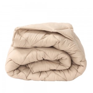 Зимна олекотена завивка за спалня 200/210 см Елинор капучино