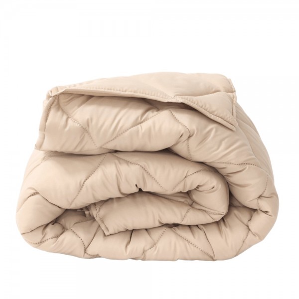 Зимна олекотена завивка за спалня 200/210 см Елинор капучино