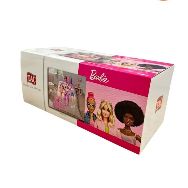 Детски спален комплект ранфорс BARBIE SHINE