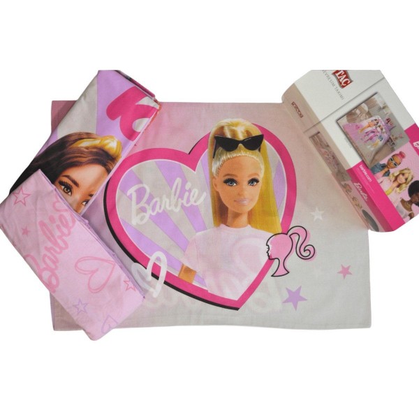 Детски спален комплект ранфорс BARBIE SHINE