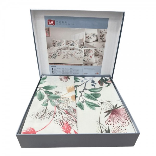 Двоен спален комплект с един плик Elowen 100% памук