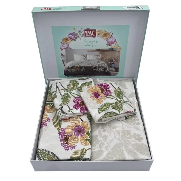 Двоен спален комплект с един плик Judy 100% памук