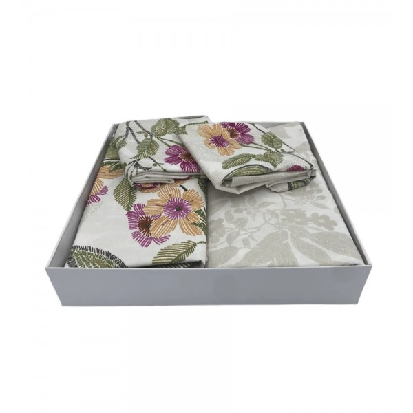 Двоен спален комплект с един плик Judy 100% памук