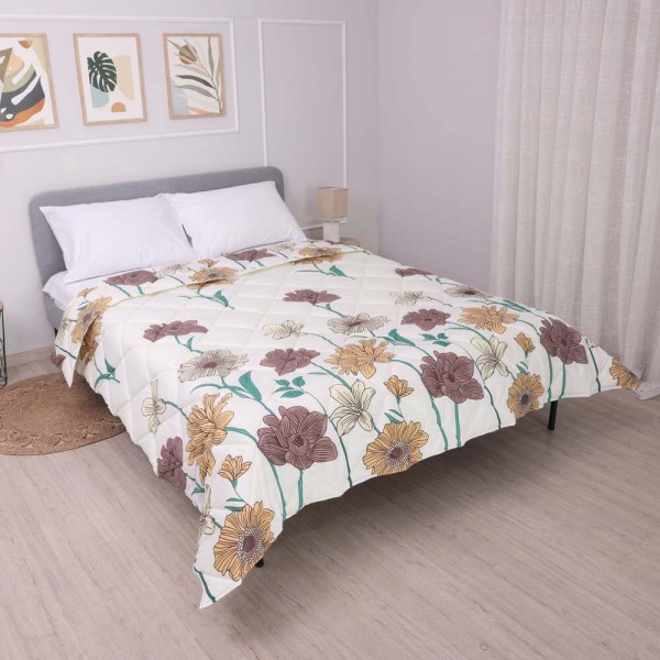 Зимна олекотена завивка за единично легло 150/210 см Мирабел Алия