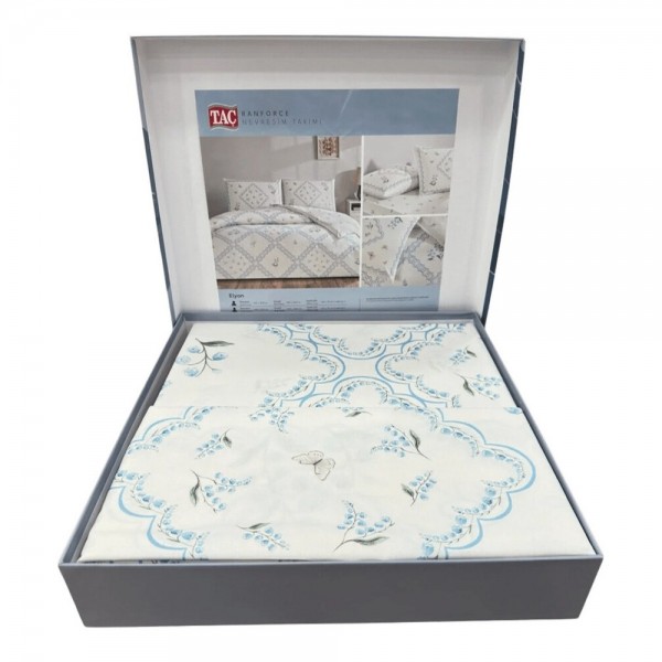 Двоен спален комплект с един плик Elyon 100% памук