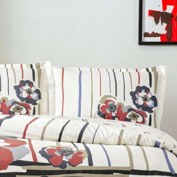 Двоен спален комплект с един плик Vanessa памучен сатен