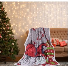 Коледно одеяло шерпа 150/200 см Джуджета хепи