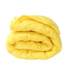 Зимна олекотена завивка за спалня 200/210 см Елинор жълта