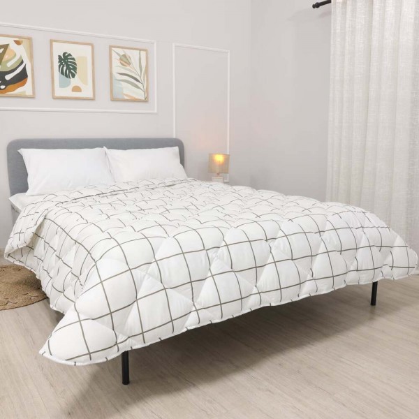 Зимна олекотена завивка за спалня 200/210 см Хюга Челси