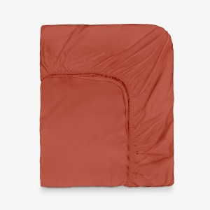 Чаршаф с ластик за матрак 90/200/30 см НЮАНСИ Тера, 100% памук ранфорс