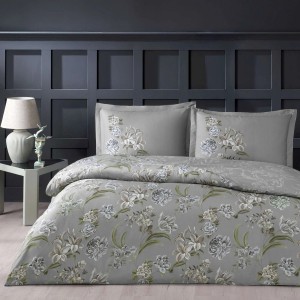 Двоен спален комплект с един плик Elodie памучен сатен