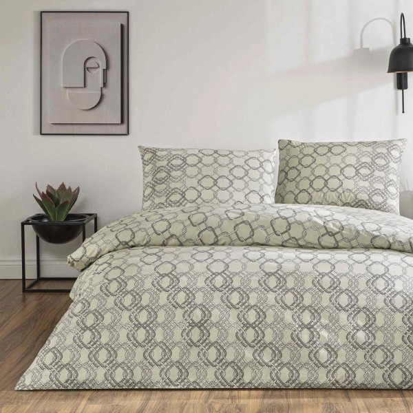 Двоен спален комплект с един плик Galen 100% памук