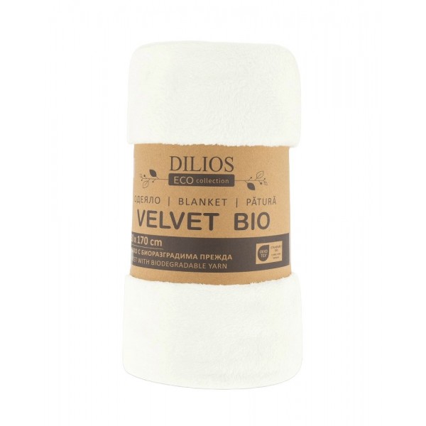 Поларено одеяло VELVET BIO 130/170 см екрю