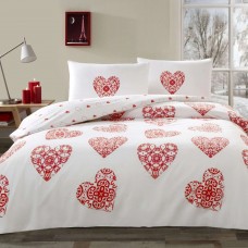 Светещ двоен спален комплект с един плик Cordelia 100% памук