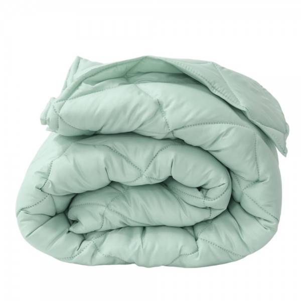 Зимна олекотена завивка за спалня 200/210 см Елинор мента