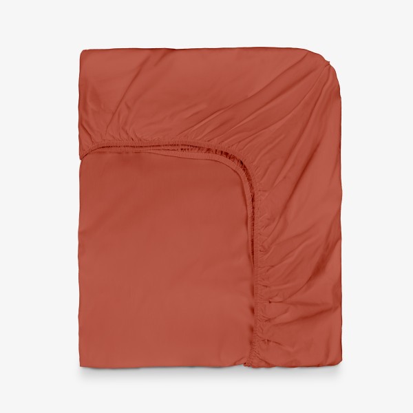 Чаршаф с ластик за матрак 120/200/30 см НЮАНСИ Тера, 100% памук ранфорс