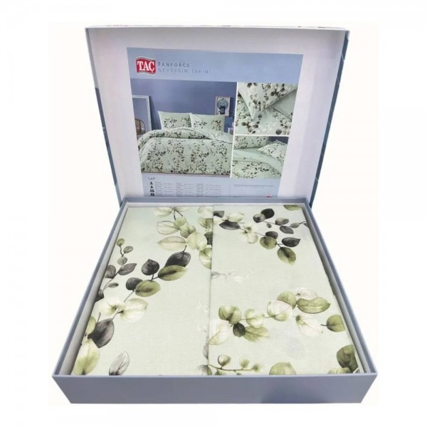 Двоен спален комплект с един плик Leif 100% памук