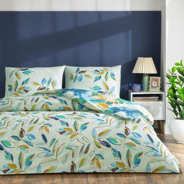 Двоен спален комплект с един плик Liora 100% памук