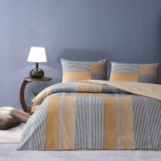 Двоен спален комплект с един плик Miles 100% памук