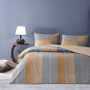Двоен спален комплект с един плик Miles 100% памук