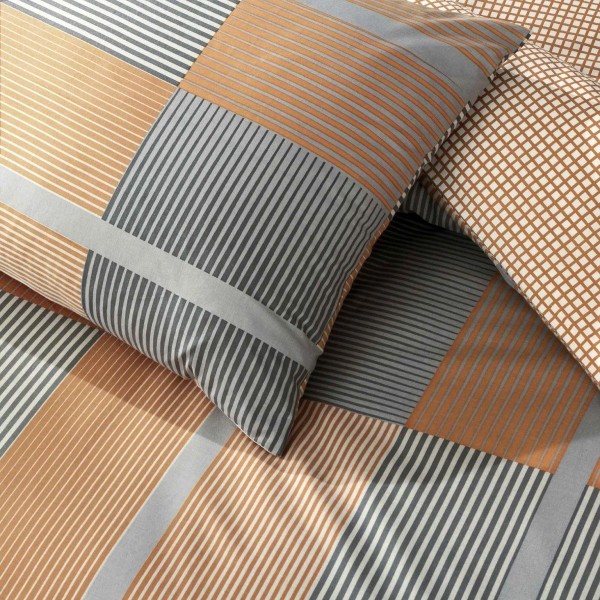 Двоен спален комплект с един плик Miles 100% памук