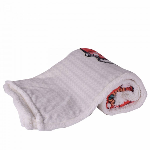 Коледно одеяло шерпа 150/200 см Джуджета кола