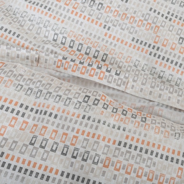 Комплект за единично легло Матрикс от две части, плик и калъфка, 100% памук ранфорс