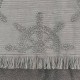 Плажна кърпа рул 100/170 см сив
