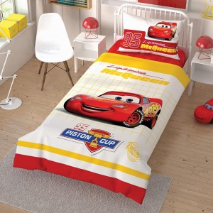 Детски спален комплект ранфорс DISNEY CARS