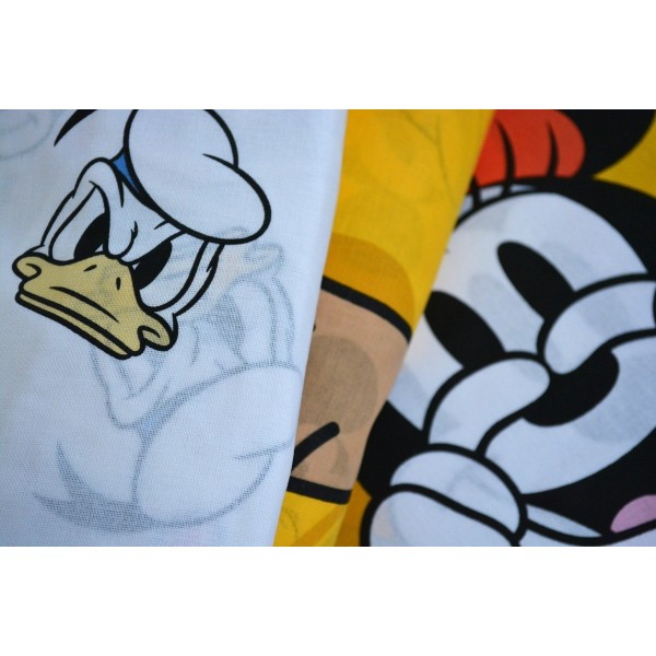 Детски спален комплект ранфорс MICKEY & FRIENDS