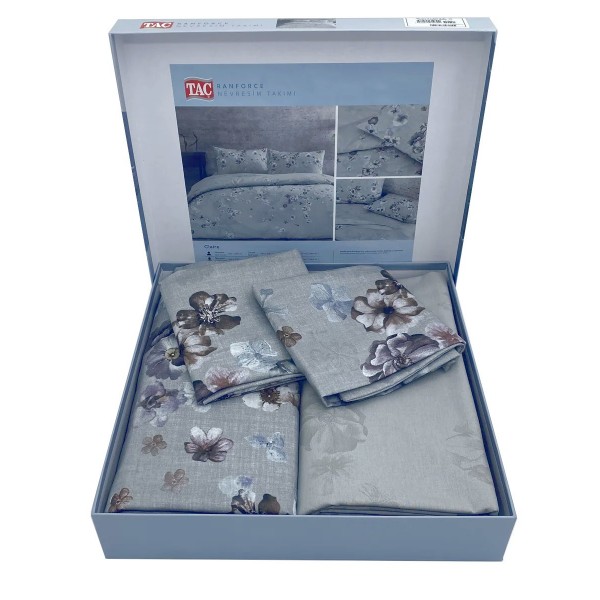 Двоен спален комплект с един плик Claire 100% памук