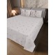 Двоен спален комплект с един плик Nina 100% памук