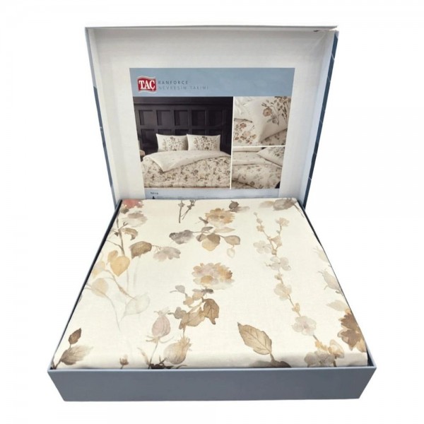 Двоен спален комплект с един плик Nina 100% памук