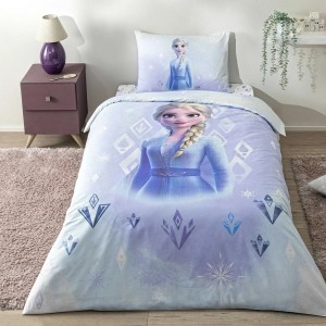 Двулицев спален комплект за момиче Frozen Diamond 100% памук
