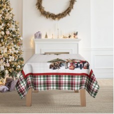 Коледна покривка за маса 150/200 см коледна магия