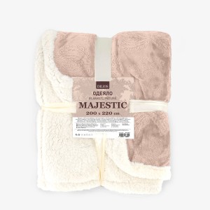 Луксозно одеяло шерпа Majestic 200/220 см розово