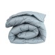 Лятна олекотена завивка с естествена вълна Merino Light аква за единично легло 150/210 см