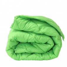 Зимна олекотена завивка за спалня 200/210 см Елинор зелена